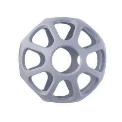 Pelota Sensorial De Silicona Gris