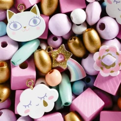 Perlas De Madera: Arcoiris
