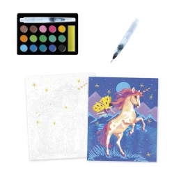 Pintura Por Numeros Unicornios