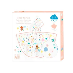 Poncho De Lluvia Gatito Chamallow 3-5 Años