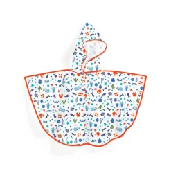 Poncho De Lluvia Oceano 3-5 Años