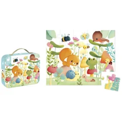 Puzzle Companeros Del Jardin: 20 Piezas