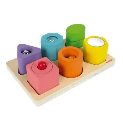 Puzzle De 6 Cubos Sensoriales