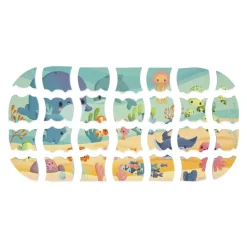 Puzzle De Baño Oceano