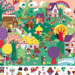 Puzzle De Observacion Los Cuentos: 24 Piezas