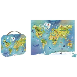 Puzzle Del Mundo: 100 Piezas