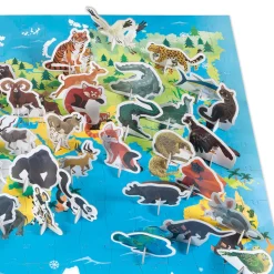 Puzzle Educativo: Animales En Peligro De Extincion