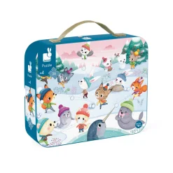 Puzzle Fiesta En La Nieve: 36 Piezas