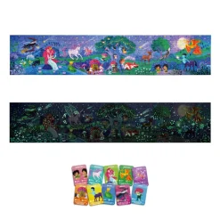 Puzzle Fluorescente Bosque Magico