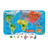 Puzzle Magnetico Mapamundi
