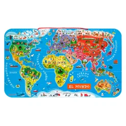 Puzzle Magnetico Mapamundi