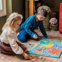 Puzzle Magnetico Mapamundi