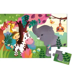 Puzzle Panoramico Selva: 36 Piezas