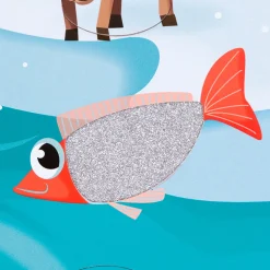 Puzzle Tactil Gigante En El Hielo: 20 Piezas