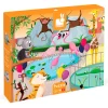 Puzzle Tactil Gigante En El Zoo: 20 Piezas