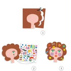 Recorta Y Crea Con Pegatinas: Peluqueria