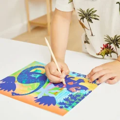 Scratch Art Dinosaurios