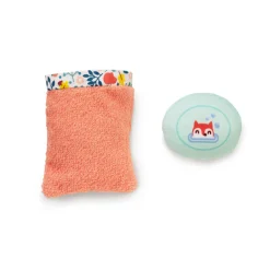 Set Baño Para Muñecas Flower