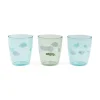 Set De 3 Mini Vasos Happy Clouds Green