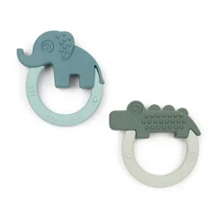Set De 2 Mordedores De Silicona Deer Friends