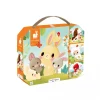 Set De 4 Puzzles Evolutivos: Animales De La Granja