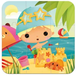 Set De 4 Puzzles Evolutivos: Las Estaciones