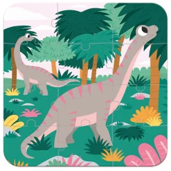 Set De 4 Puzzles Evolutivos: Dinosaurios
