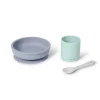 Set De Alimentacion Nordic Mix Gris Azulado
