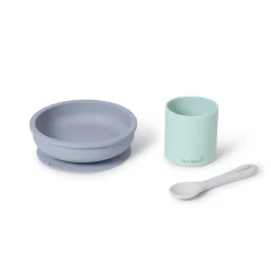 Set De Alimentacion Nordic Mix Gris Azulado