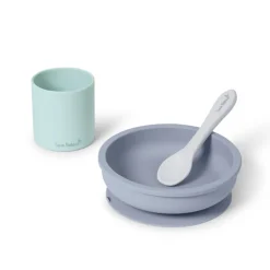 Set De Alimentacion Nordic Mix Gris Azulado