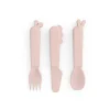 Set De Cubiertos Deer Friends Rosa