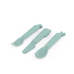 Set De Cubiertos Deer Friends Azul