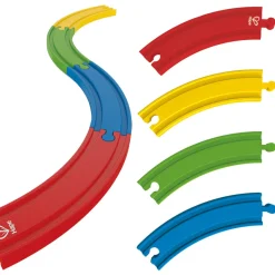 Set De Vias Arco Iris