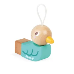 Silbato Pajaro Verde Janod Pocket