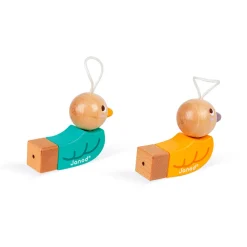 Silbato Pajaro Verde Janod Pocket