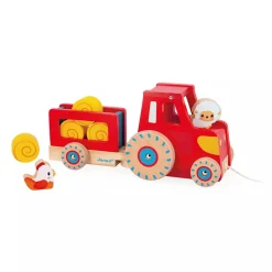 Tractor Con Cuerda De Arrastre